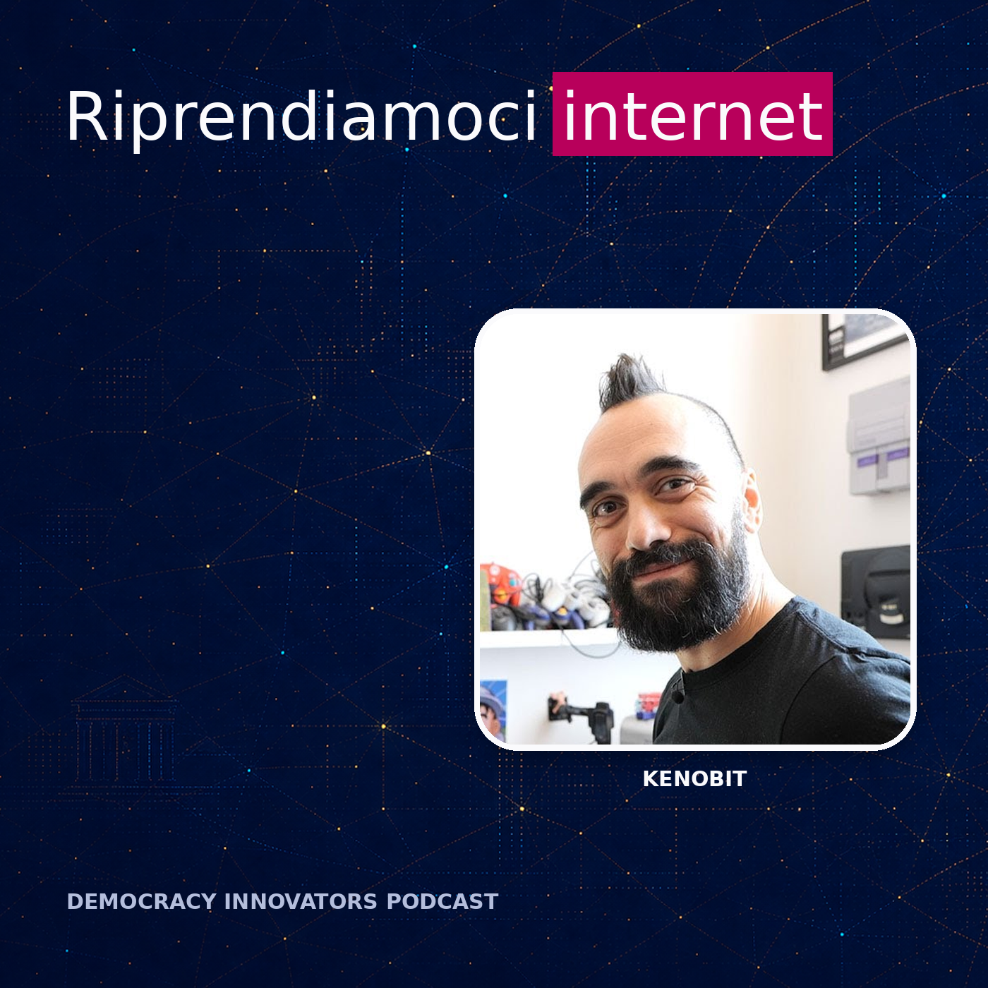 Cover art for Kenobit su Mastodon, fediverso e social network decentralizzati