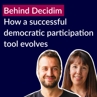 Carol Romero & Andrés Pereira de Lucena about Decidim, and why technology is political