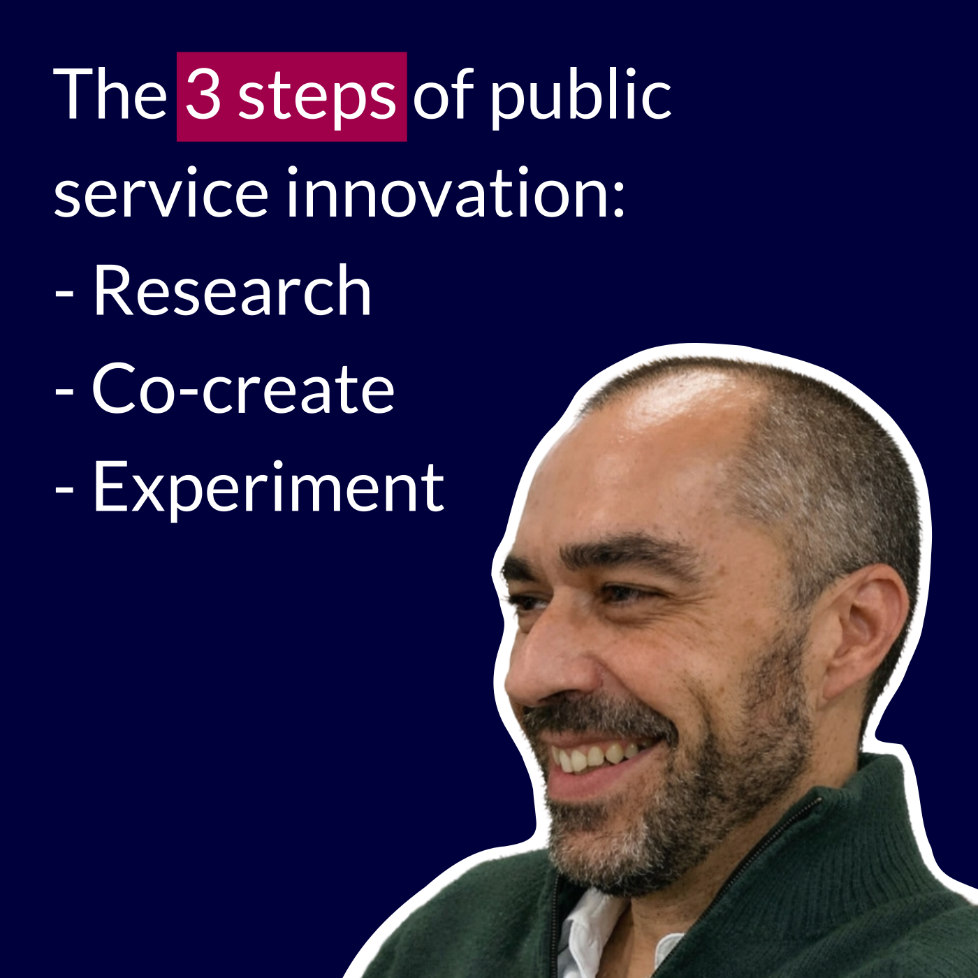 Jorge Lagarto about LabX and human centric design in the public sector episode artwork