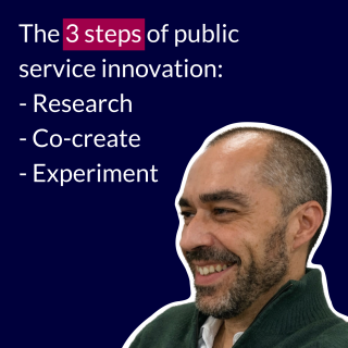 Jorge Lagarto about LabX and human centric design in the public sector