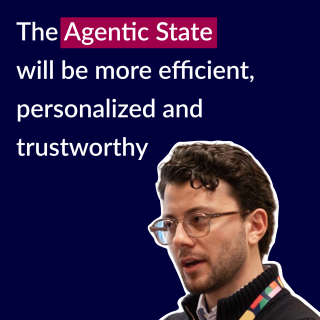 Simone Maria Parazzoli about the Agentic State and how algorithms can transform governments