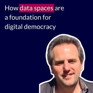 Sylvain Le Bon from Startin'blox about Data Spaces, Democracy and Interoperability